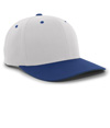 Cotton Poly Cap SILVER/ROYAL