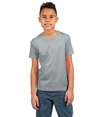 Youth Cotton T-Shirt LIGHT GRAY