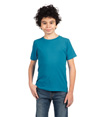 Youth Cotton T-Shirt TURQUOISE