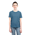 Youth Cotton T-Shirt BLUE JEAN