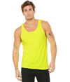 Unisex CVC Tank NEON YELLOW