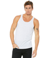 Unisex Triblend Tank WHITE FLECK TRIBLEND