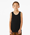 Youth Heather CVC Tank SOLID BLACK BLEND