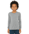 Youth Triblend Long Sleeve Tee GREY TRIBLEND