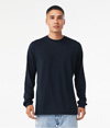Unisex Triblend Long Sleeve SOLID NAVY TRIBLEND