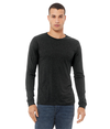 Unisex Triblend Long Sleeve CHARCOAL BLACK TRIBLEND