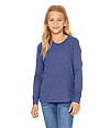 Youth Triblend Long Sleeve Tee TRUE ROYAL TRIBLEND