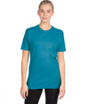Cotton T-Shirt TURQUOISE