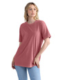 Soft Wash Cotton T-Shirt WASHED MAUVE