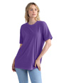 Soft Wash Cotton T-Shirt WASHED PURPLE RUSH
