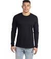 Cotton Long Sleeve T-Shirt BLACK