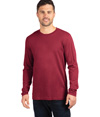 Cotton Long Sleeve T-Shirt CARDINAL