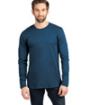 Cotton Long Sleeve T-Shirt COOL BLUE