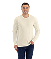 Cotton Long Sleeve T-Shirt NATURAL