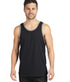 Cotton Tank BLACK/HEATHER GRAY