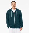 Unisex Sponge Fleece Zip Hood ATLANTIC