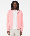 Unisex Sponge Fleece Zip Hood PINK