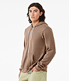 Unisex Sponge Fleece Zip Hood VINTAGE BROWN