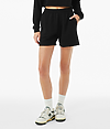 Womens Cut Off Sweatshort BLACK