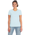 Womens Cotton T-Shirt LIGHT BLUE