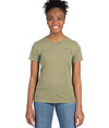 Womens Cotton T-Shirt LIGHT OLIVE