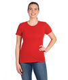Womens Cotton T-Shirt RED