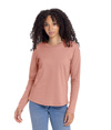 Womens Relaxed Cotton Tee DESERT PINK