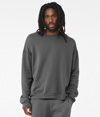 Unisex Drop Shoulder Fleece ASPHALT