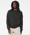 Unisex Drop Shoulder Fleece DARK GREY