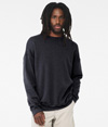 Unisex Drop Shoulder Fleece HEATHER NAVY