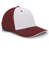 M2 Performance Flexfit SILVER/MAROON/MAROON