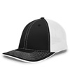 Trucker FlexFit Hat BLACK/WHITE/BLACK