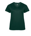 Softlock Womens V-Neck Tee FOREST