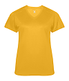 Softlock Womens V-Neck Tee GOLD