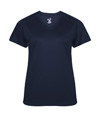 Softlock Womens V-Neck Tee NAVY
