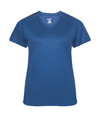 Softlock Womens V-Neck Tee ROYAL