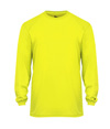 B-Core Long Sleeve Tee SAFETY YELLOW