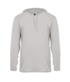 B-Core Youth Hooded Tee SILVER