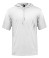 B-Core Short Sleeve Hood Tee WHITE