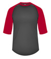 Baseball Tee GRAPHITE/RED