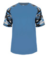Camo Youth Sport Tee COLUMBIA BLUE/COLUMBIA BLUE CAMO