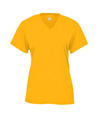 B-Core Womens V-Neck Tee GOLD