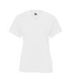 B-Core Womens V-Neck Tee WHITE