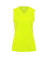 B-Core Girls Sleeveless Tee SAFETY YELLOW