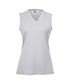 B-Core Girls Sleeveless Tee SILVER