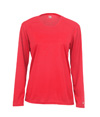 B-Core Womens Long Sleeve Tee HOT CORAL