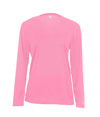 B-Core Womens Long Sleeve Tee PINK