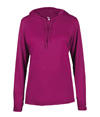 B-Core Womens Long Sleeve Hood HOT PINK