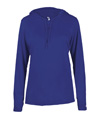 B-Core Womens Long Sleeve Hood ROYAL