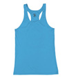 B-Core Womens Racerback Tank COLUMBIA BLUE